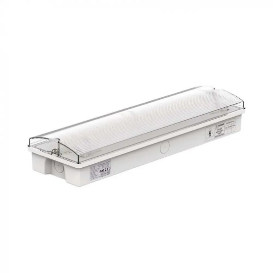 Imagine Corp de iluminat liniar LED 20W cu kit de urgență 3H, 4000K, 2500lm, IP65