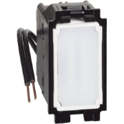 Imagine Întrerupător cruce Bticino Living Now cu LED alb 10AX K4004L