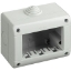 Imagine Doza cadru 3 module Matix Bticino, montaj aparent, IP40 25403