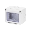 Imagine Doză modulară etanșă Gewiss pentru 3 module, IP55, gri RAL 7035 GW27043