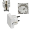 Imagine Stecher Schuko lateral tip 'A' cu CP - alb