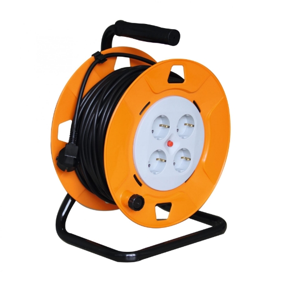 Imagine TAMBUR CABLU TALPA METALICA 40M HJR 4-40