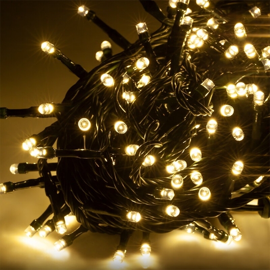 Imagine Șir de iluminat festiv IP 44 ALB CALD 10M ZAR0479-1