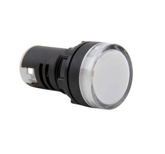 Imagine Lampă de semnalizare FI22 230V AC LED alb 32-743/230