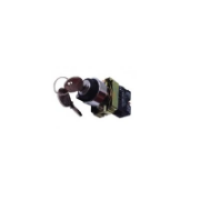 Imagine Buton cu cheie cu retinere negru 0-1