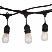 Imagine Șir iluminat festiv cu 10 socluri E27, 5m, IP54