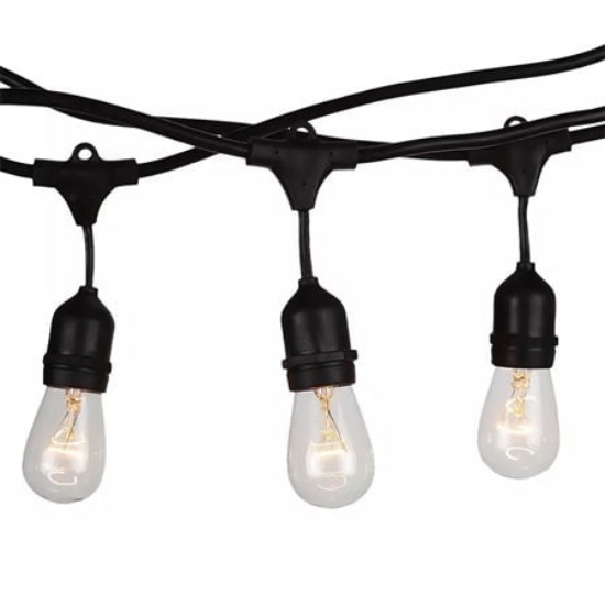 Imagine Șir iluminat festiv cu 10 socluri E27, 5m, IP54