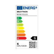 Imagine Corp LED pentru șină magnetică 6W 510lm 24° 4000K negru BD60-01111