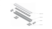 Imagine Profil de aluminiu BANDA LED GLAX MINI 3.05M