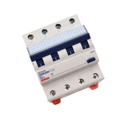 Imagine Întrerupător Automat Diferențial RCBO 4P C20 4.5KA A/0.03 4M GW94268