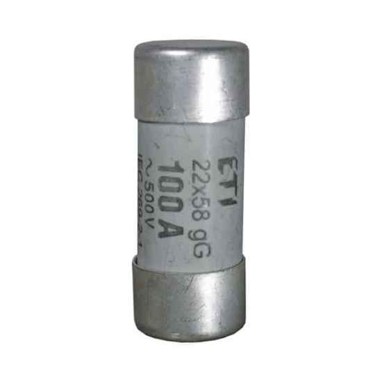 Imagine Siguranță fuzibilă cilindrică 22x58mm 100A 02-135