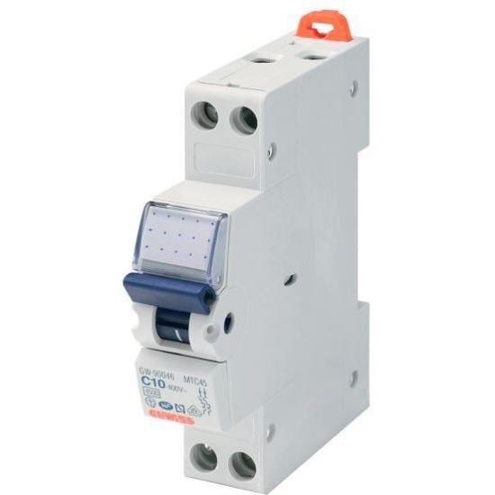 Imagine Întrerupător Automat Compact MTC 45 1P+N 10A GW90026