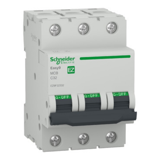 Imagine Întrerupător Automat Schneider Easy9 3P 32A C 4.5kA