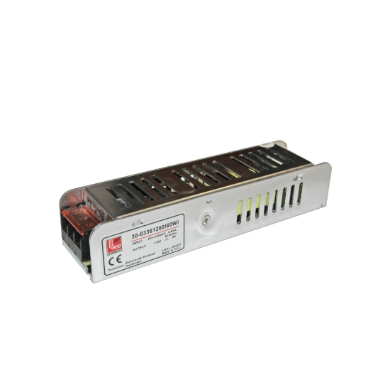 Imagine Transformator LED 230V/12V 60W Aluminiu 05-031/60