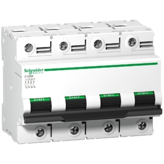 Imagine Întreruptor Automat Acti9 C120N 4P 125A Curba C A9N18376
