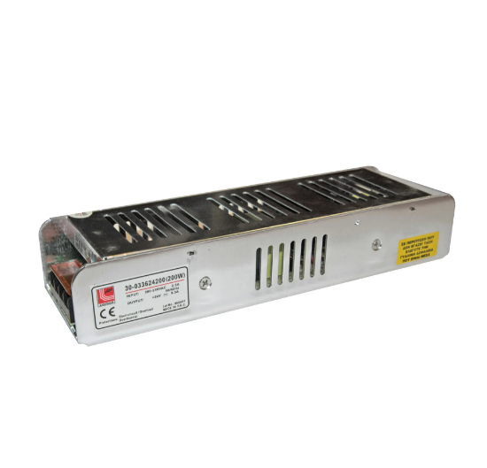 Imagine Transformator LED 230V/24V 200W Aluminiu 05-041/200