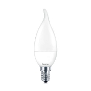 Imagine Bec LED 5W tip lumanare C37 E14 3000K lumina calda 380 lm