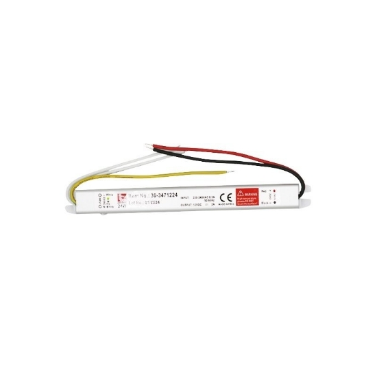 Imagine Transformator LED 230V/24V 24W Aluminiu Îngust 30-34742424