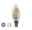 Imagine Bec LED COG lumanare 4W E14 clar lumina rece 230V dimabil
