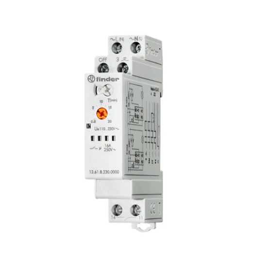 Imagine Releu pas cu pas electronic modular 1ND 16A
