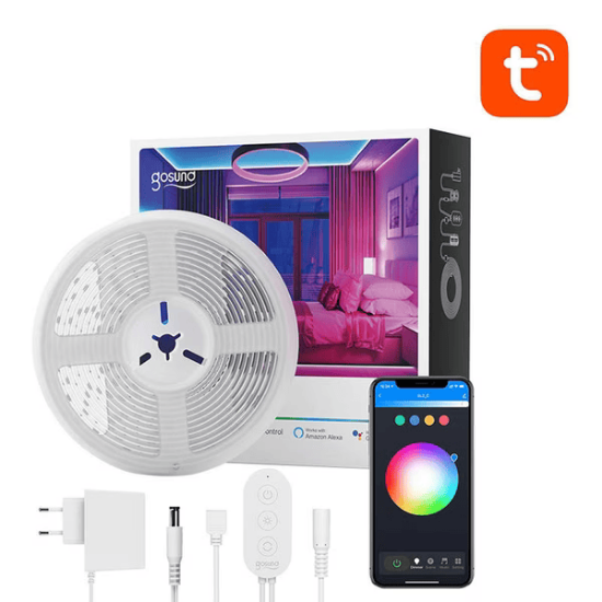 Imagine Banda LED Gosund SL2 5M WiFi Smart Light Strip