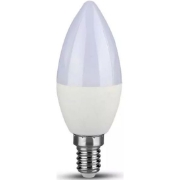 Imagine Bec LED V-TAC Lumanare E14 7W Lumina Rece