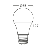 Imagine Bec LED 18W A80 PLS 1650LM 6500K E27 BR-18W.6
