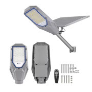 Imagine Corp Stradal 200W cu Panou Solar Monocristalin Detasabil si Telecomanda 6500K