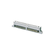 Imagine Bara de nul și împământare (3x25)+(10x10), Gewiss GW40402, tip bipolar, 125A GW40402