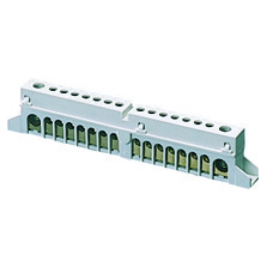 Imagine Bara de nul și împământare izolată (1x25)+(7x10) Gewiss GW40401