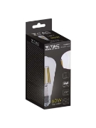 Imagine Bec LED ST64 E27 4W cu filament 3000K model Edison