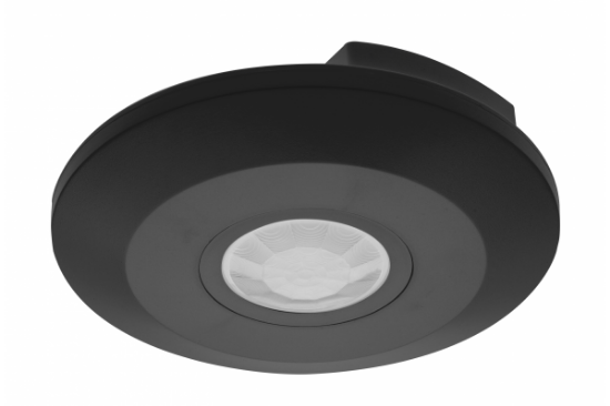 Imagine Senzor de mișcare CR-3 MINI 360 grade IP20 negru slim
