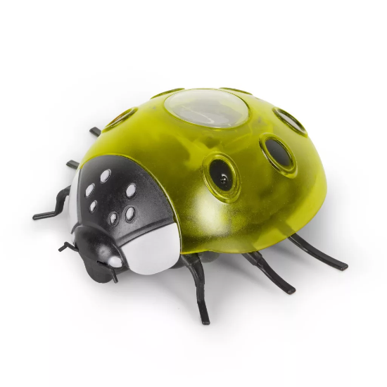 Imagine Lampa solară buburuză 6x LEDWW 14.5x12x6cm galben