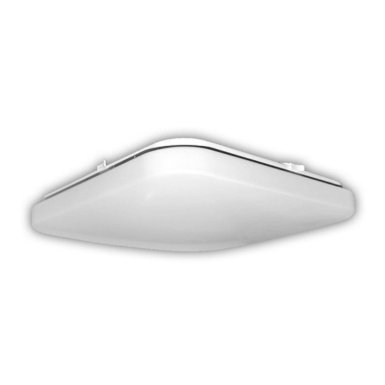 Imagine Plafonieră LED Pătrată 32W 230V L.Albă 21-019321