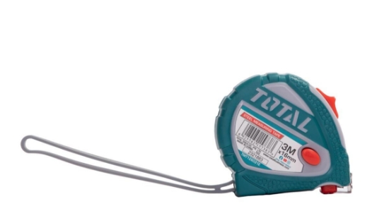 Imagine Ruletă 3m x 16mm cu buton 3 funcții TOTAL
