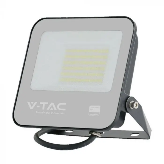 Imagine Proiector LED V-TAC 50W cu cip Samsung, lumină rece 6500K, negru, 5 ani garanție 23600