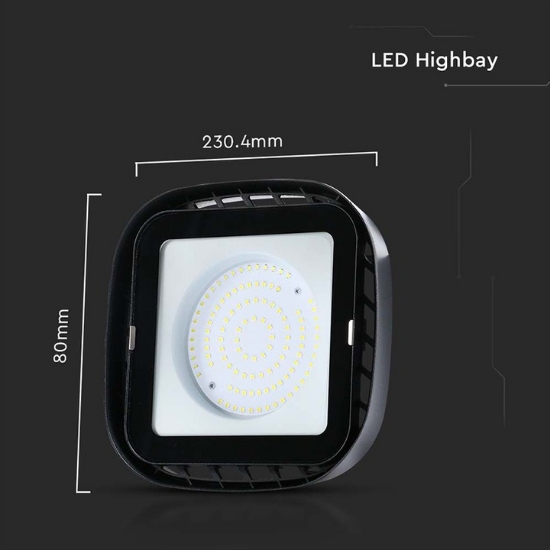 Imagine Corp Iluminat LED Highbay 100W 6500K Alb Rece