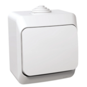 Imagine Intrerupator simplu Cedar Plus 16A IP44 Alb