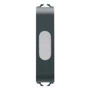 Imagine Lampă indicatoare simplă - Opal - 1/2 modul - Negru - CHORUSMART GW12641