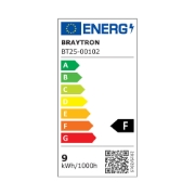 Imagine Spot LED pentru grădină 9W 230V 3000K IP65 Negru BR-BT25-00102