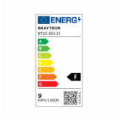 Imagine Spot LED pentru grădină 9W 220V 6400K IP65 Negru BR-BT25-00132