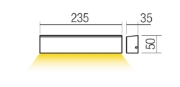 Imagine REDO OMNIA AP LED 12W IP54 DB 4000K 90398