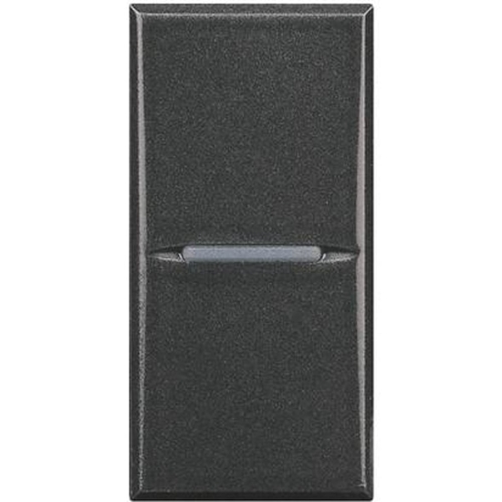 Imagine Întrerupător simplu axial Axolute 1M antracit HS4001N