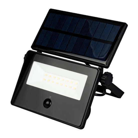 Imagine Proiector LED Negru Solar 16W 6400K 3.7VDC 068-022-0016