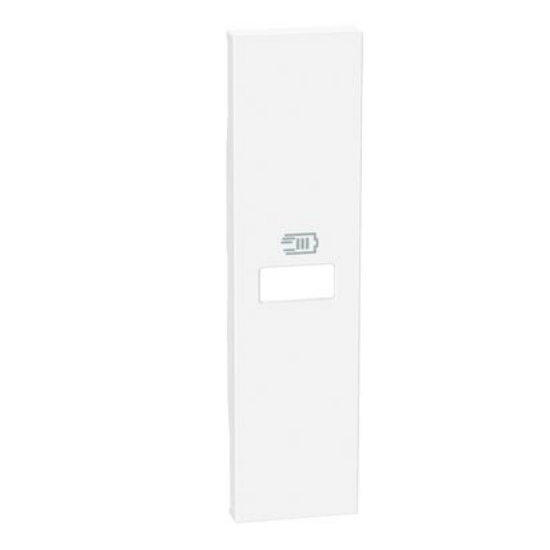 Imagine Placă Bticino Living Now cu Încărcător USB 1M Alb KW11C