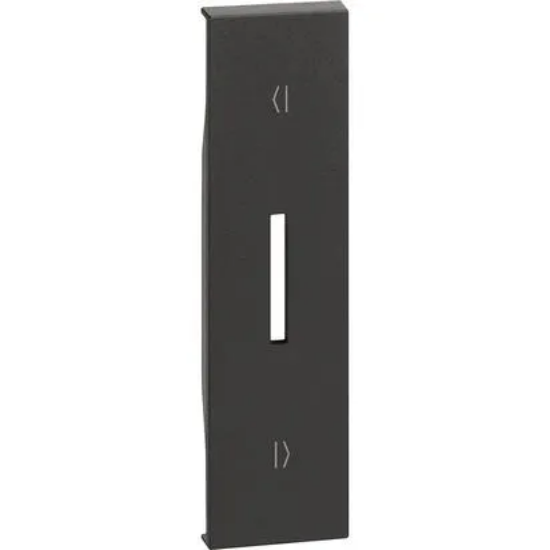 Imagine Placă Bticino Living Now pentru întrerupător storuri 1M Negru KG06