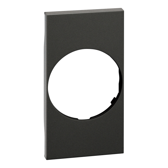 Imagine Placă pentru priză Schuko 2M Living Now Negru KG04