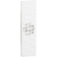 Imagine Placă sonerie/buzzer 1M alb KW15