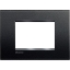 Imagine Ramă Ornament 3 Module Living Light Bticino Antracit LNA4803AR