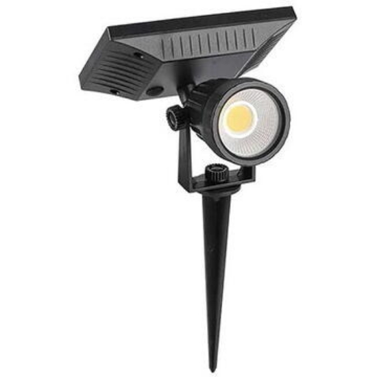 Imagine Lampă de grădină 2W cu încărcare solară IP65 3000K